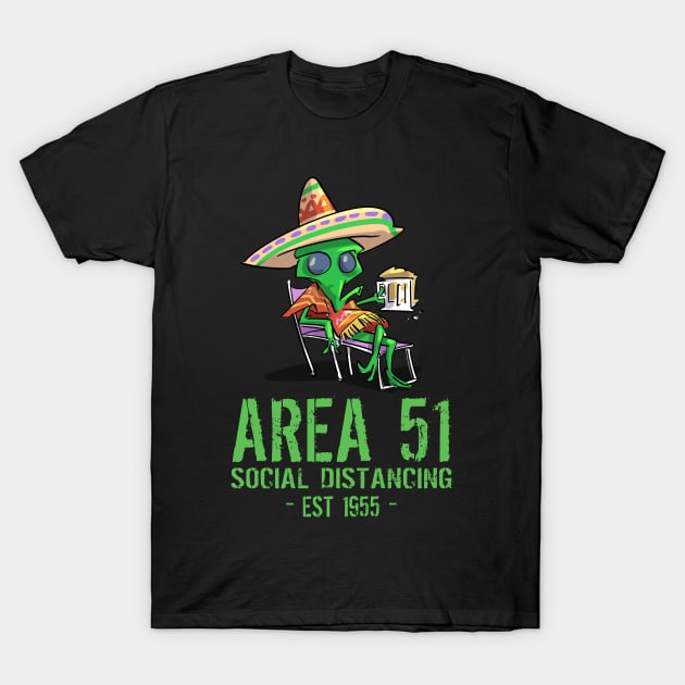 Area 51 Alien T-Shirt by pa2rok